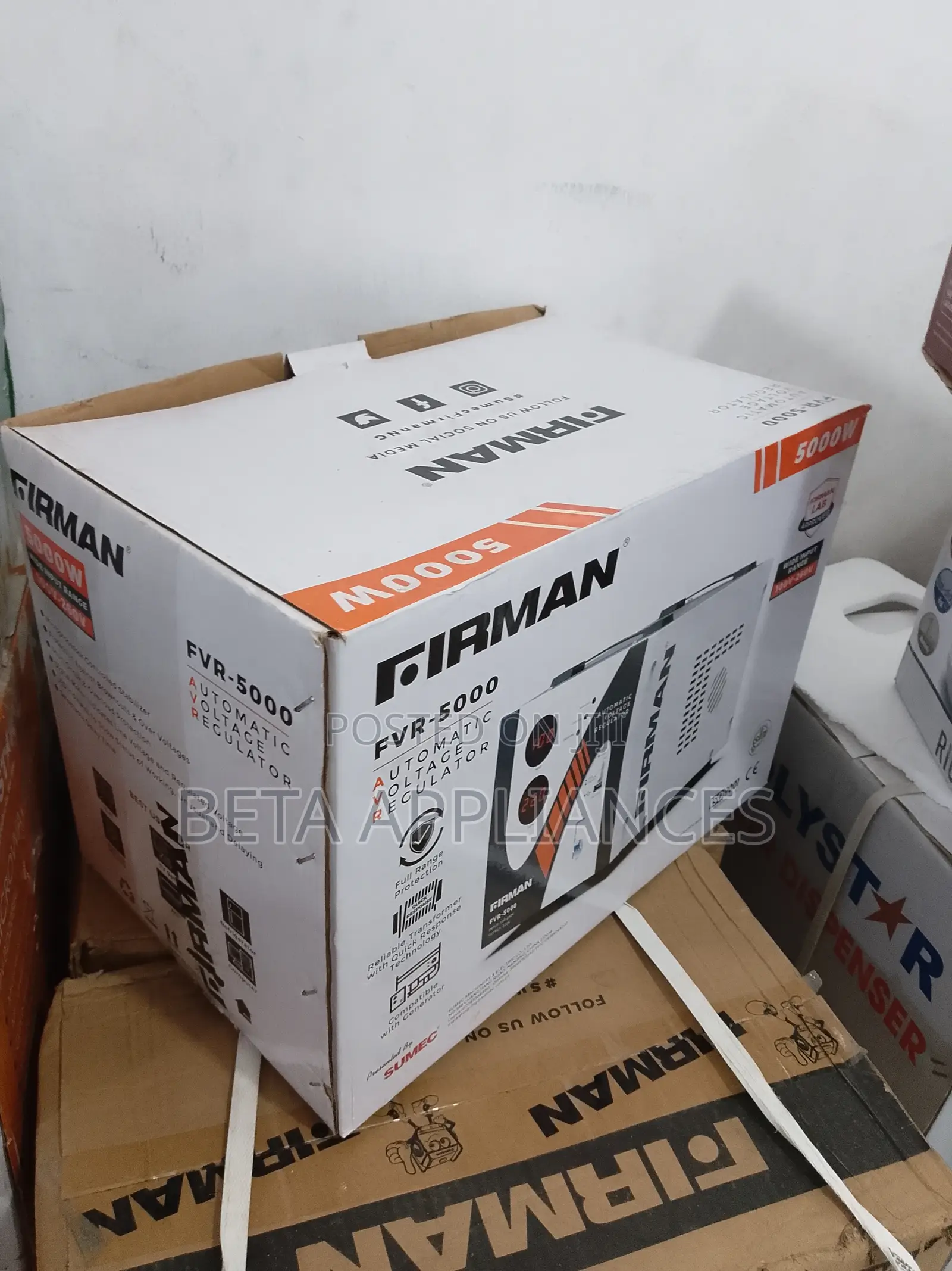 Firman 5000w Auto Voltage Regulator for Smooth Supply