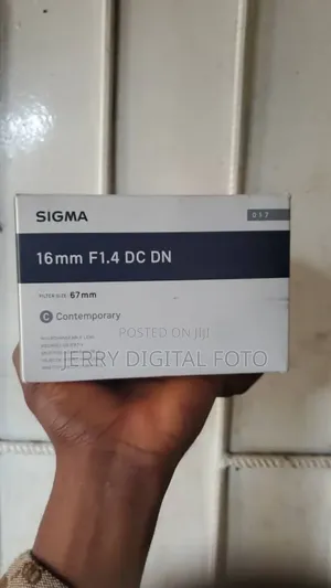 Sigma Lens 16mm F1.4 for Canon