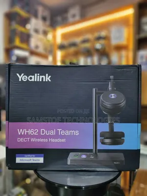 Yelling Wh62 Dual Teams Dect Wireless Headset