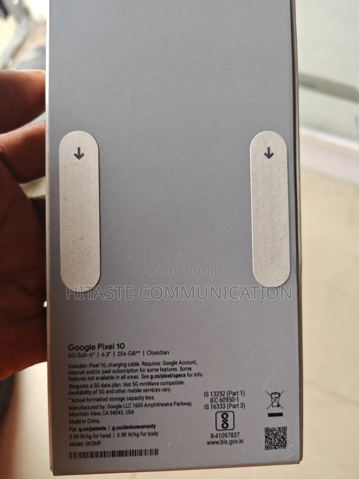 New Google Pixel 10 256 GB Black