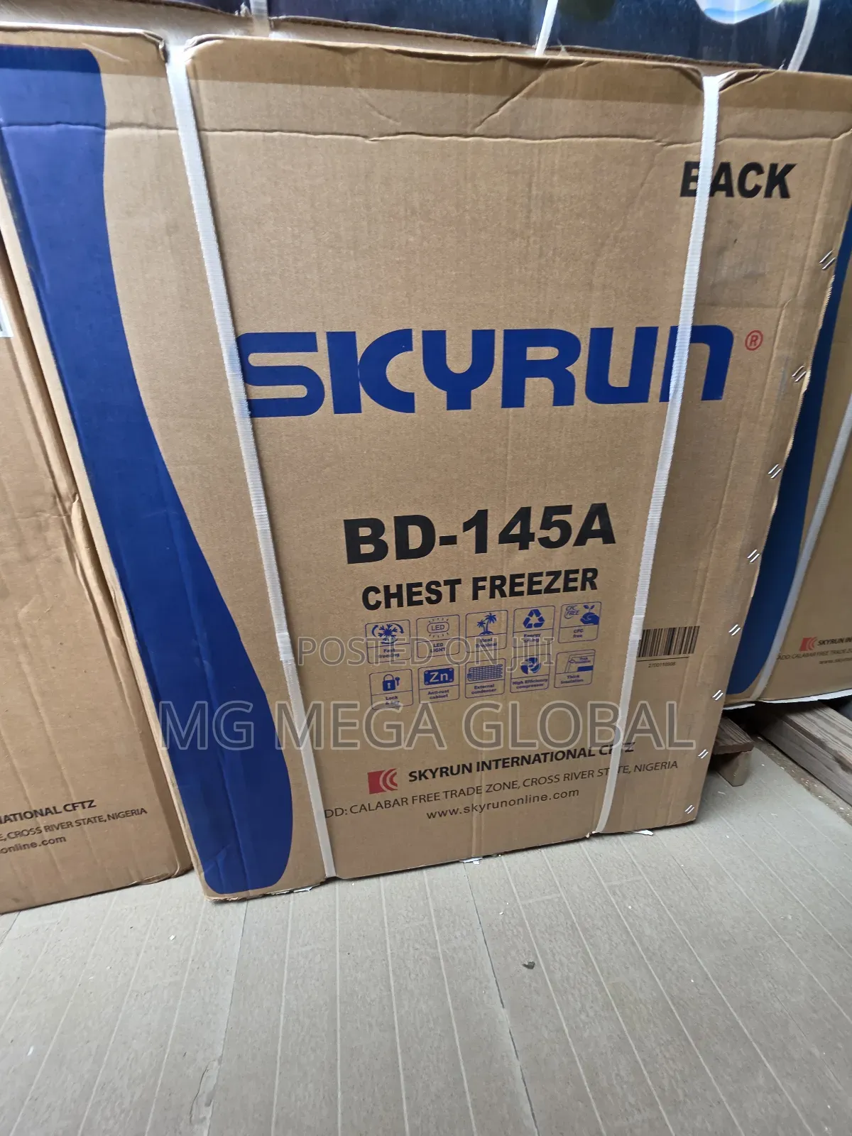 Skyrun 145l Chest Freezer