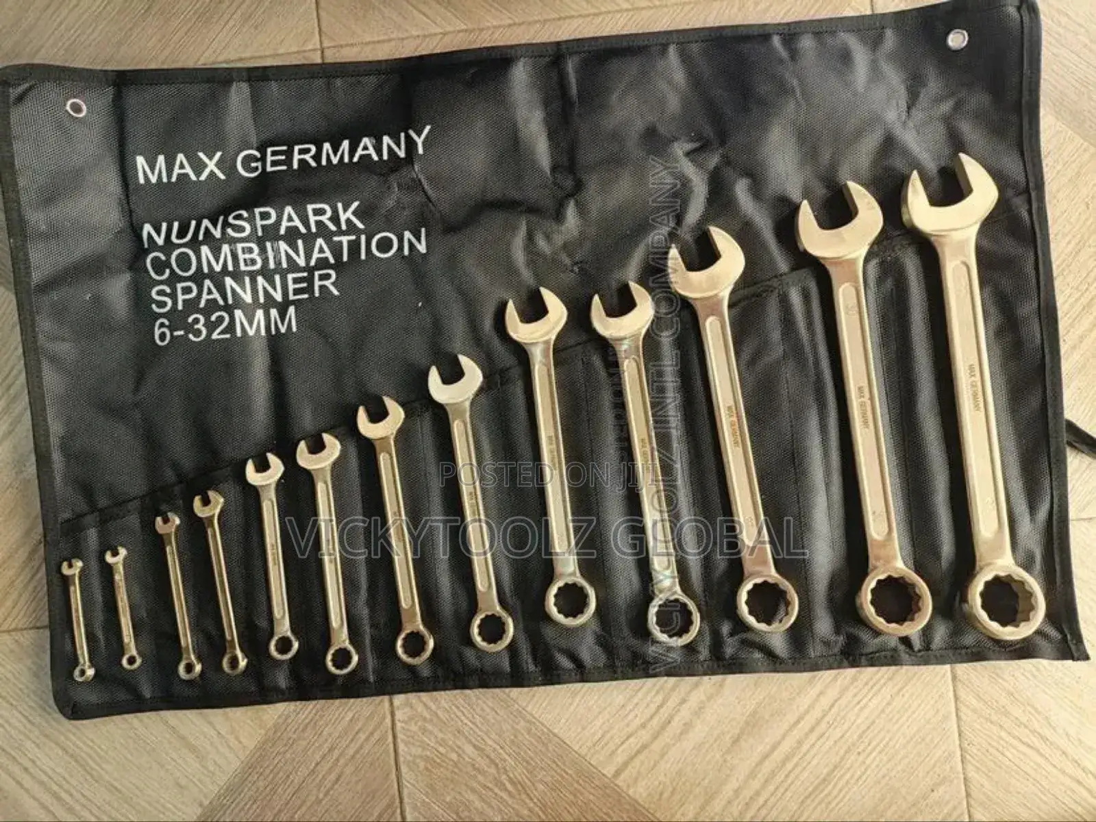 Non Spark Combination Spanner or Brass Wrench 6-32mm