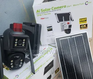 4g/8mp Dual Lens Solar CCTV Camera