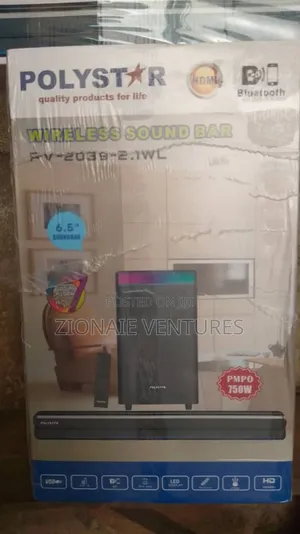 Polystar 750watts Soundbar