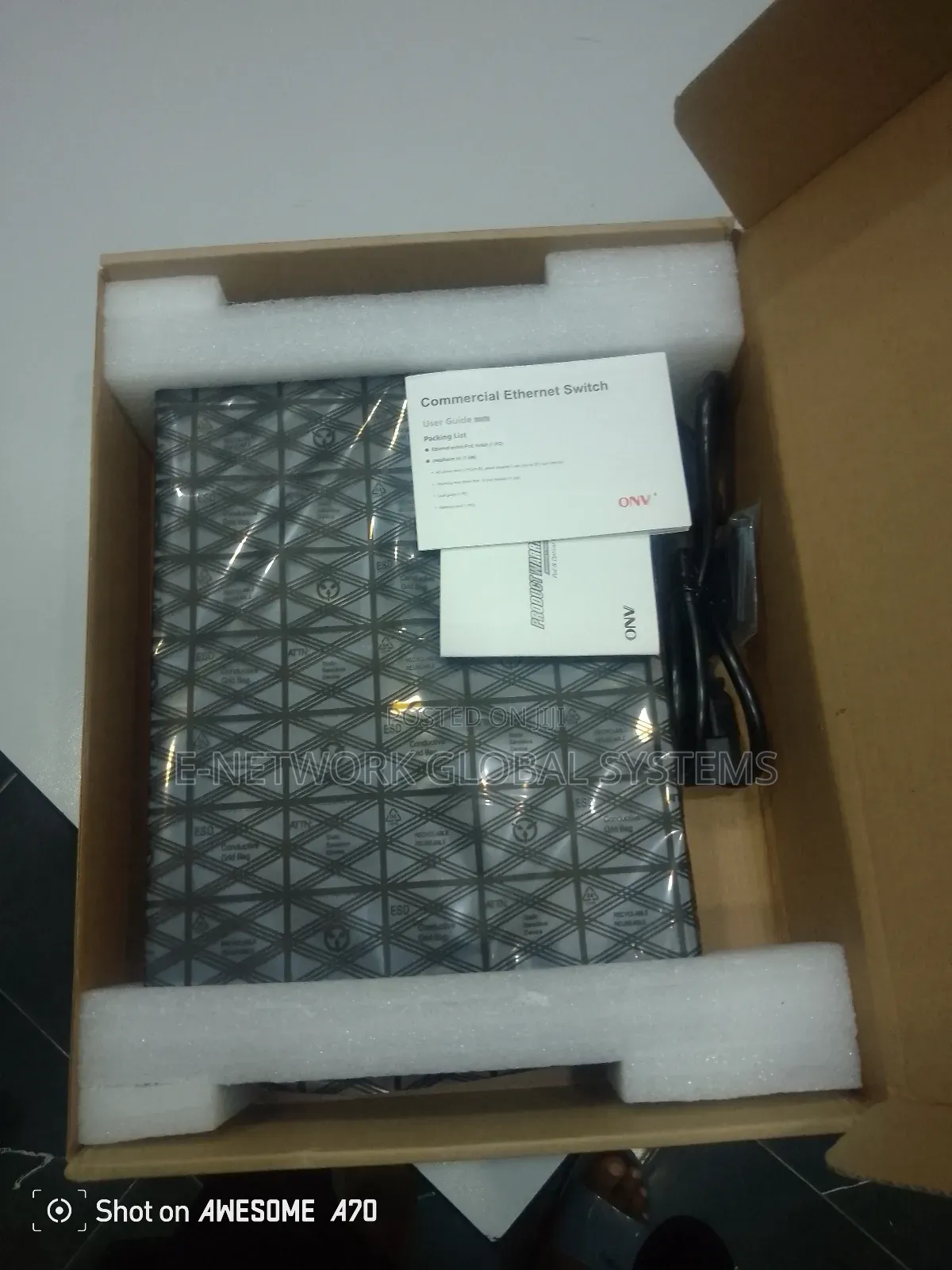 Onv 16 Ports Smart Poe Switch