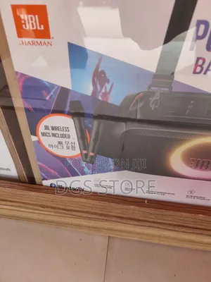 JBL Partybox on the Go Essential With 2 Microphone  Bluetooth