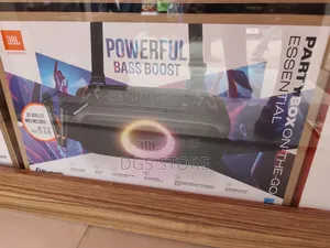 JBL Partybox on the Go Essential With 2 Microphone  Bluetooth