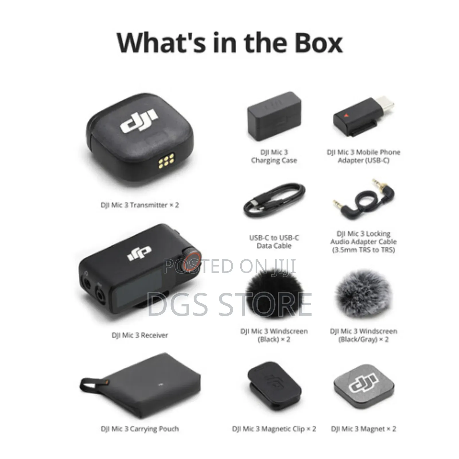 Dji Mic 3 Wireless Microphone  (2025)