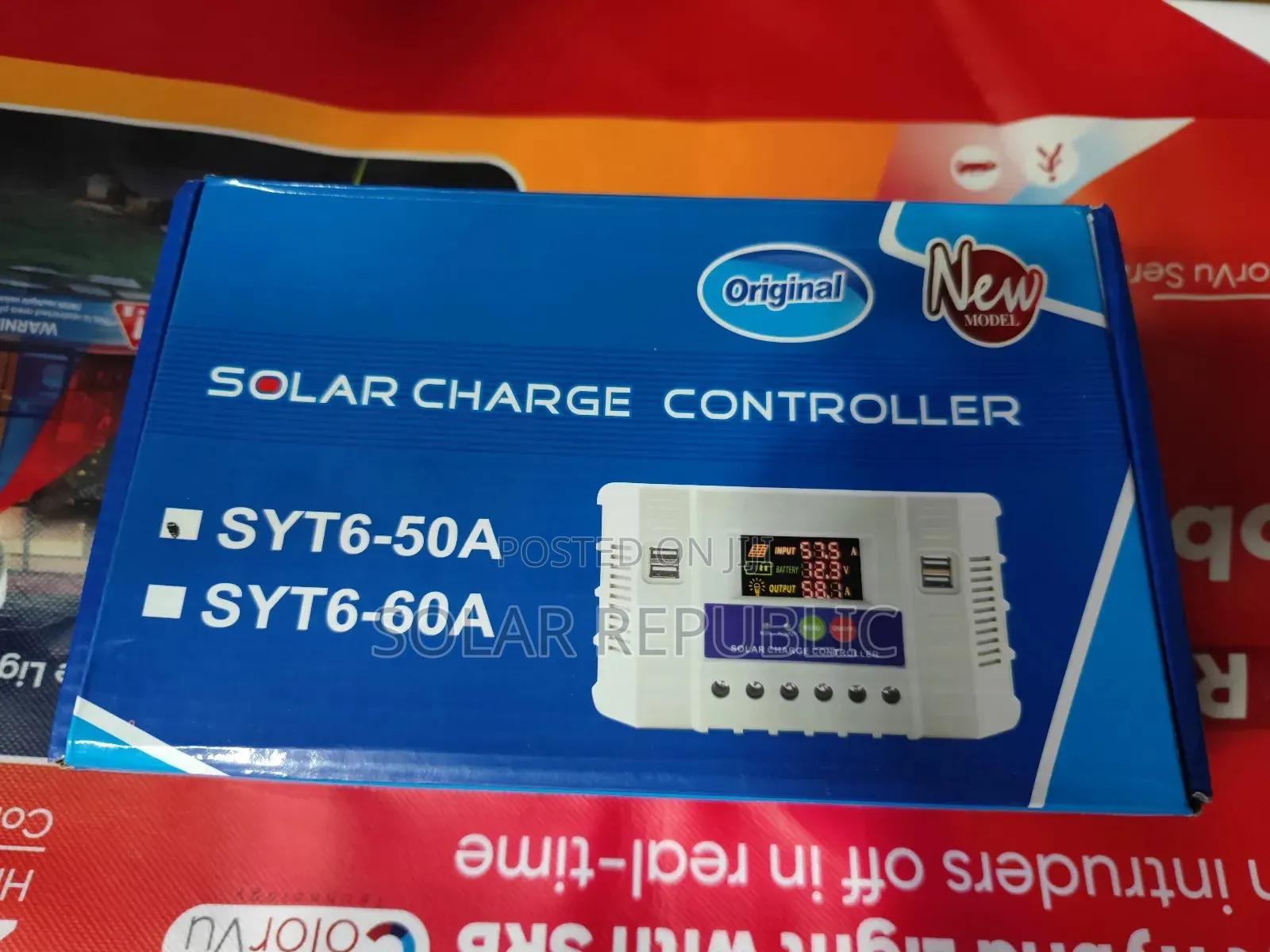 50a PWM Charge Controller Sypt