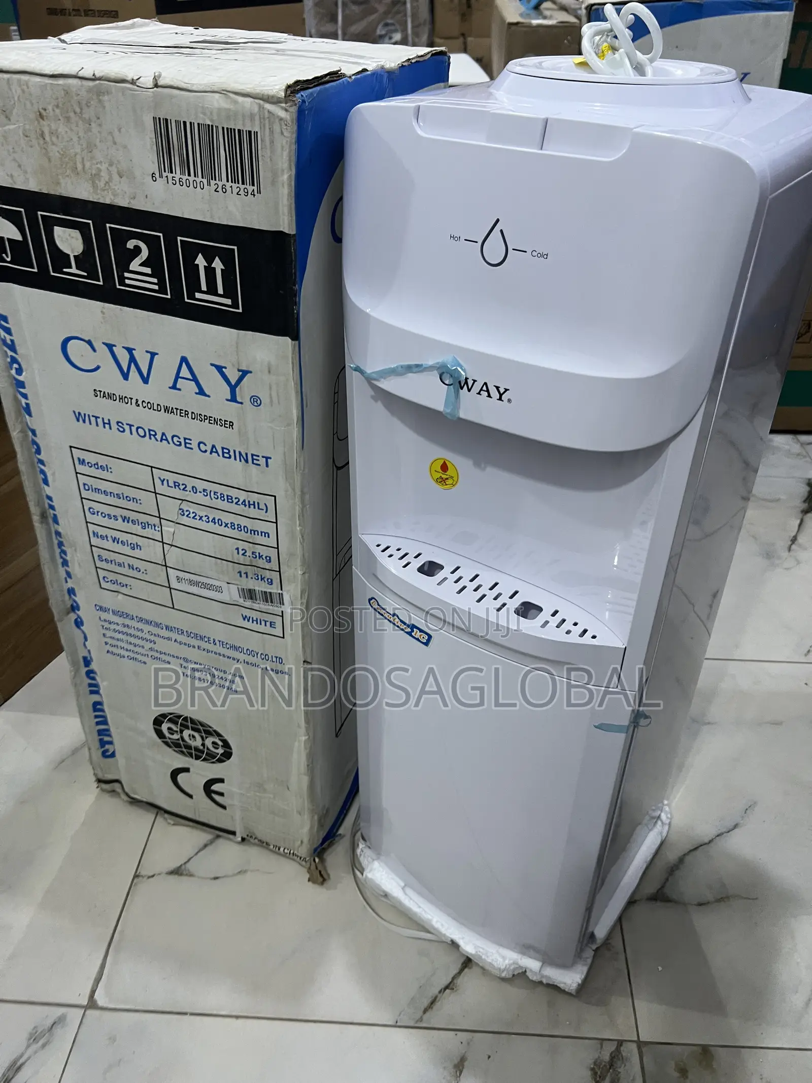 Stylish Cway Water Dispenser (58b24hl) for Modern Kitchens