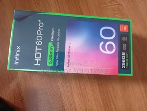 New Infinix Hot 60 Pro+ 128 GB Black