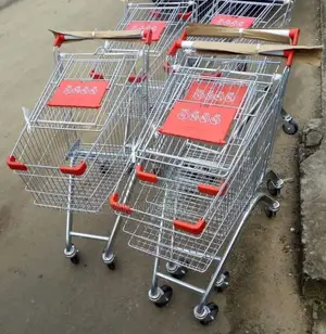 Stainless Shopping Cart 