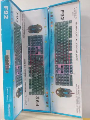 Mechanic Gaming Fell Keyboard and Mouse Wired
