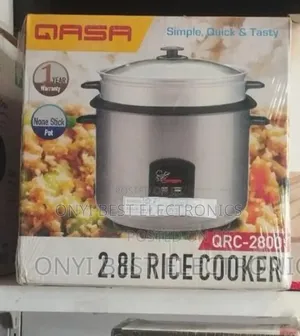 Qasa 2.8l Rice Cooker 1000w Qrc-2800