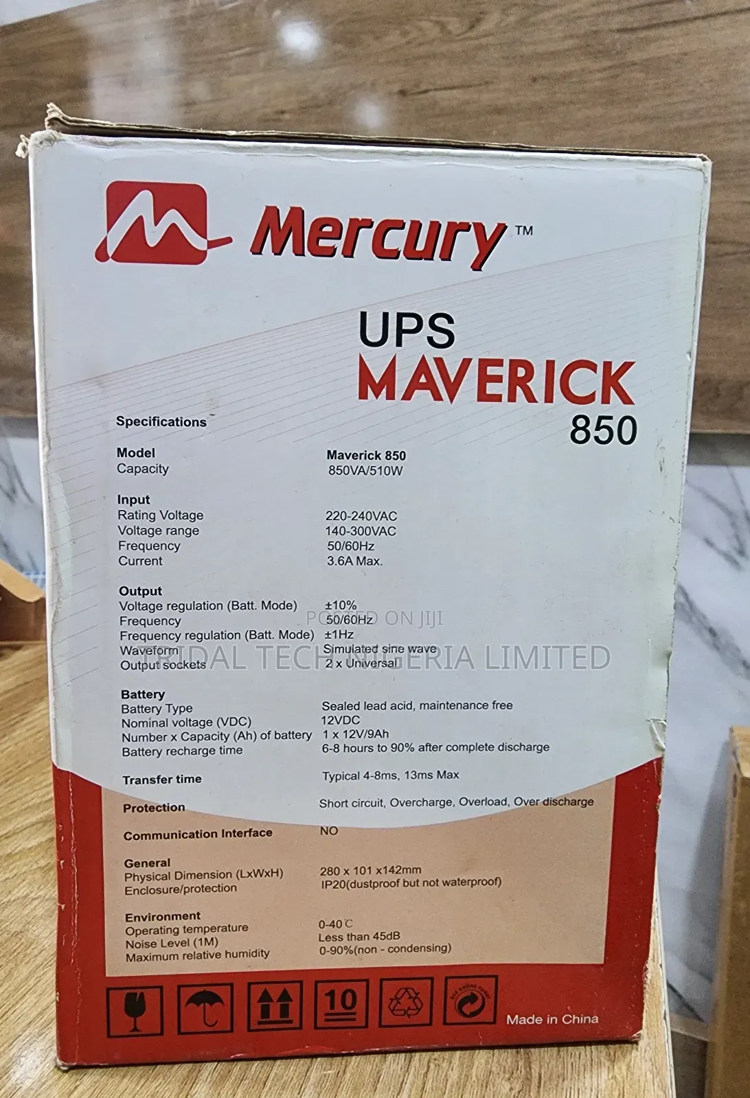 Ups Maverick 850