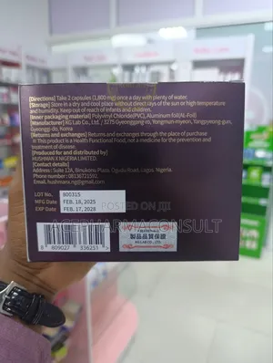 Korean Red Ginseng Extract Black Capsule X 120