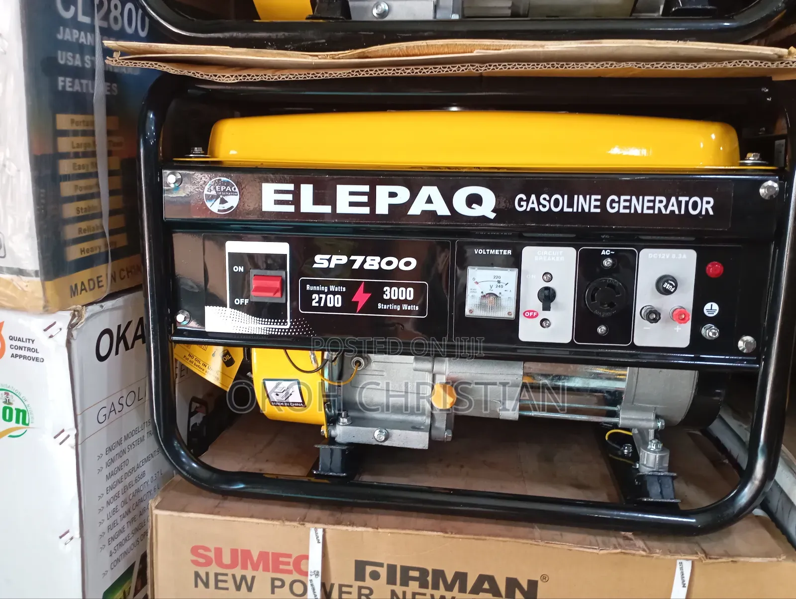 Elepaq Generator Sp7800