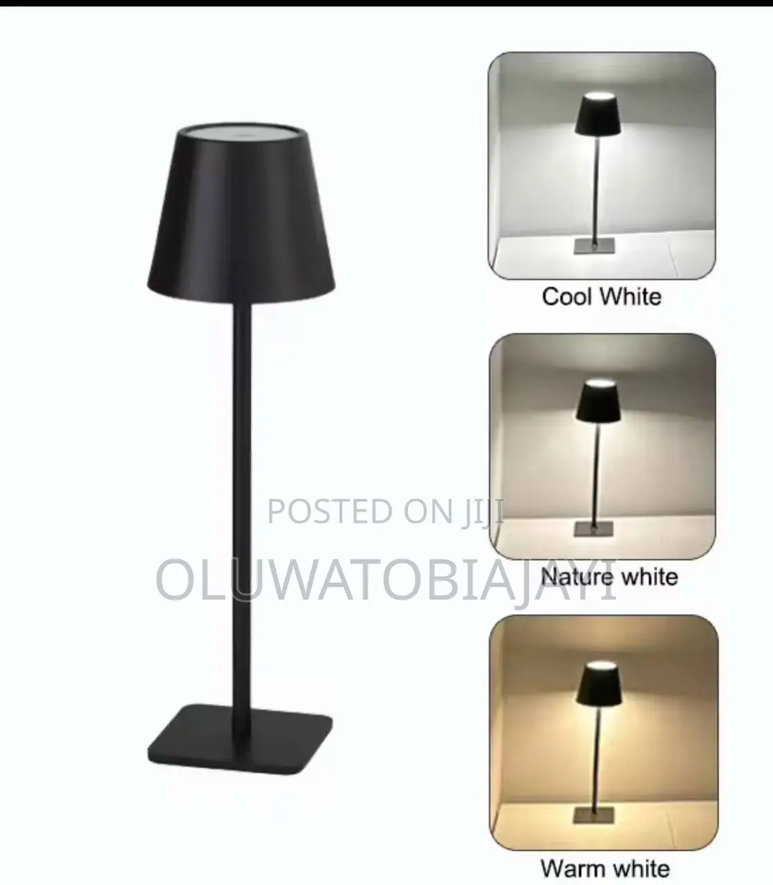 Wireless Table Lamp Led  Vases Light Touch Switch Bar Dining Lamp