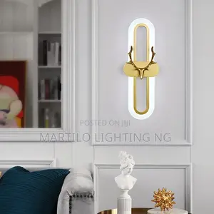Unique Gold Wall Light for Bedside, Bedroom and Living Room