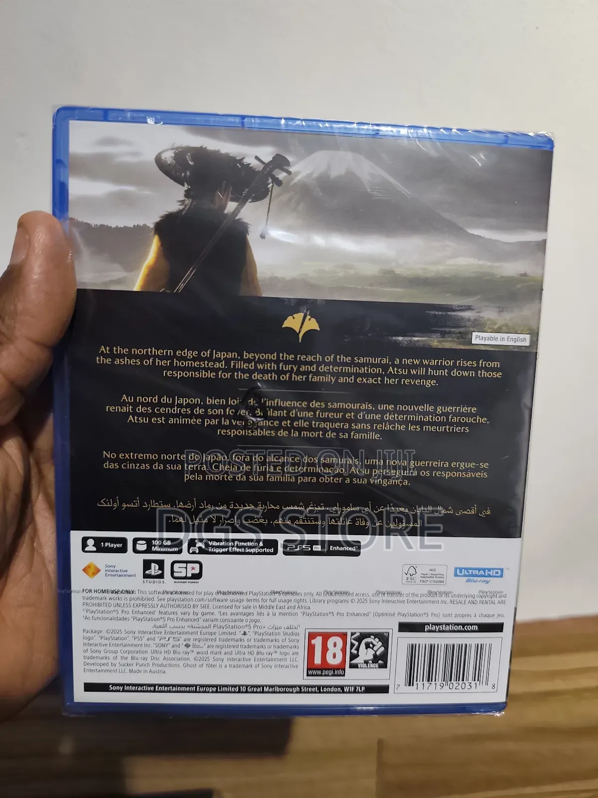 Ps5 Ghost of Yotei Game (2025) Original