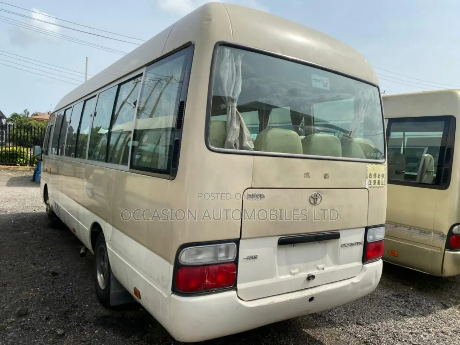 Toyota Coaster 2017 Gold