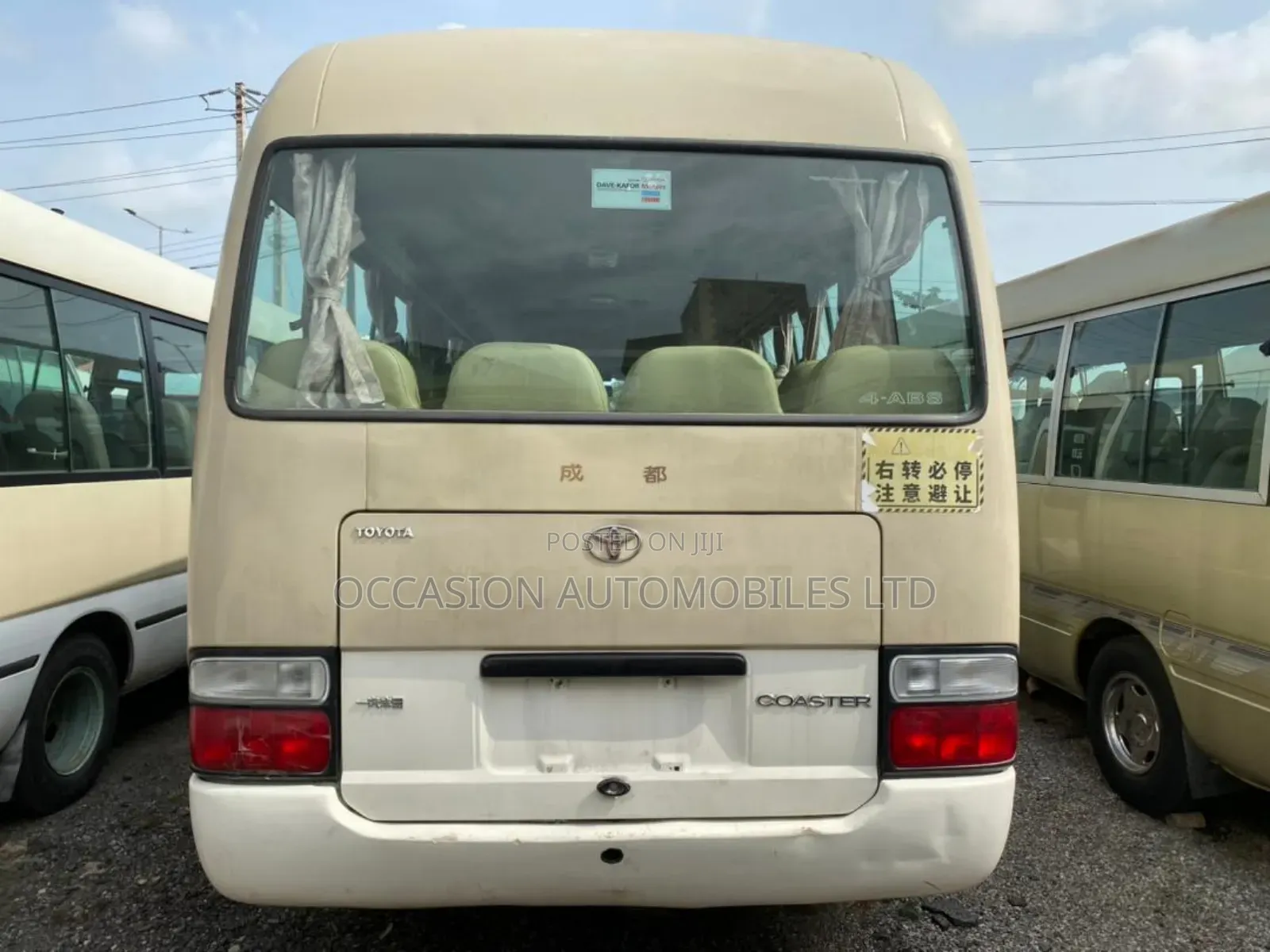 Toyota Coaster 2017 Gold