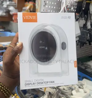 Vidvie Display Desktop Fan