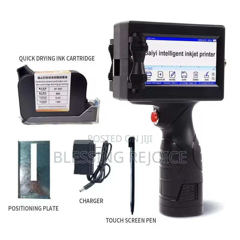 Portable Handheld Inkjet Printer Coding Expire Date Qrcode Bactch No