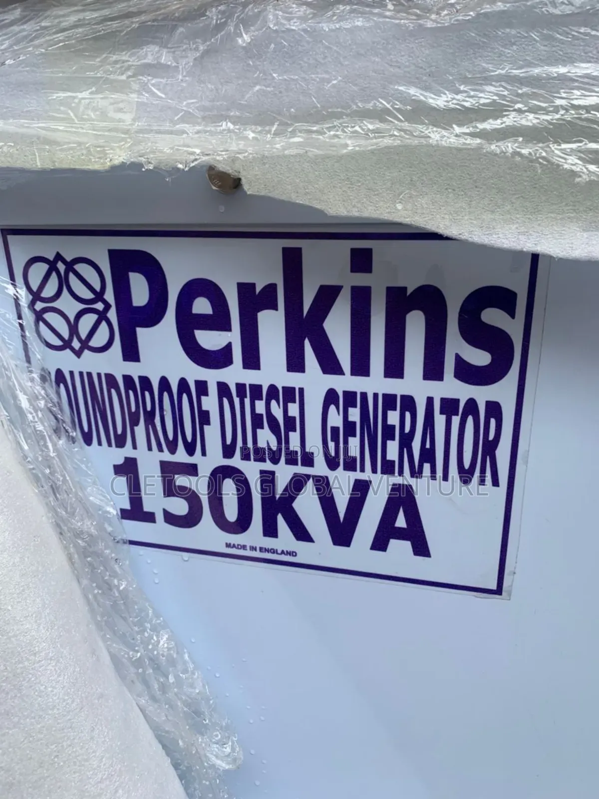 Perkins Soundproof Diesel Generator 150kva