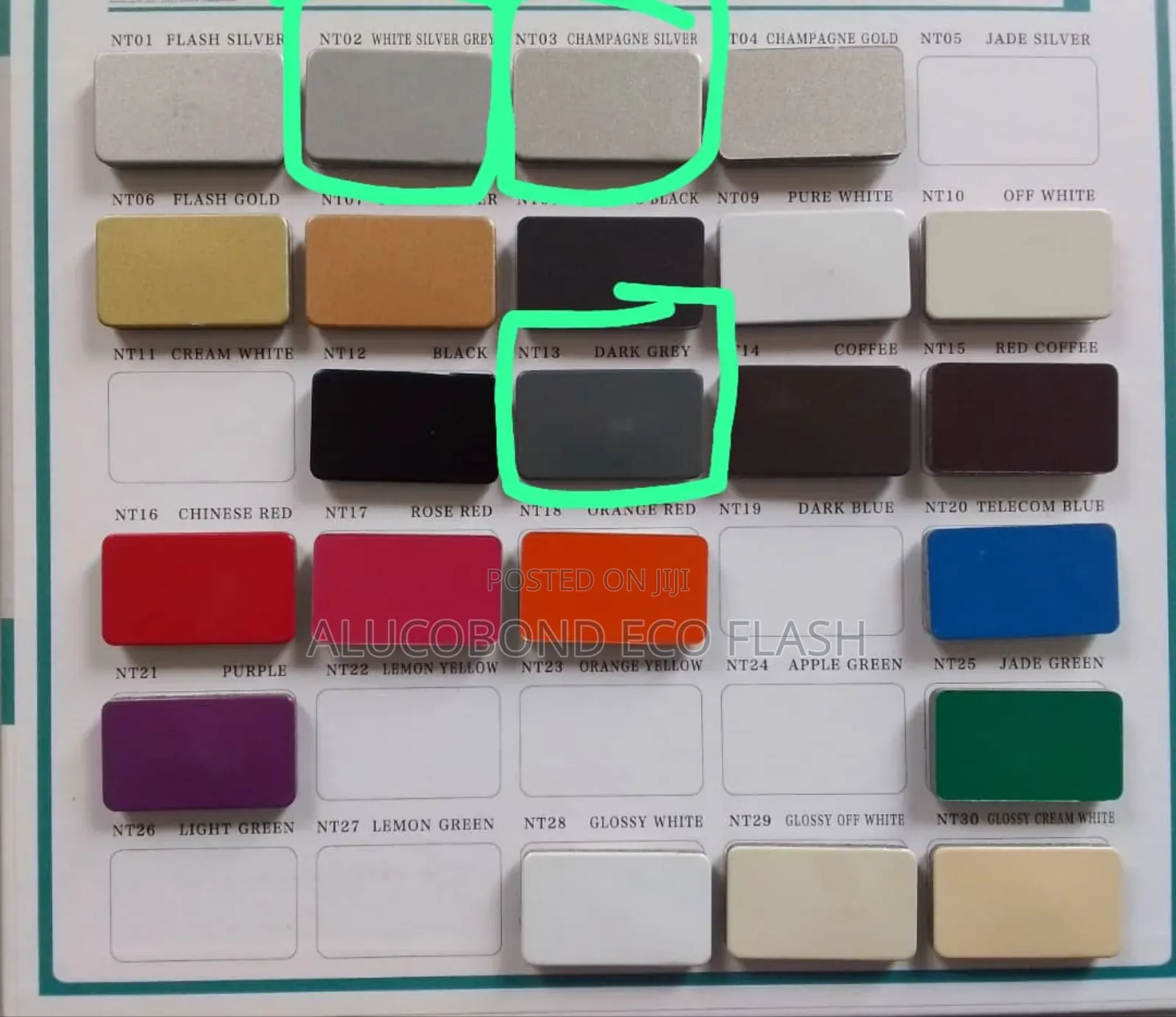 Gold Mirror/Silver Mirror Alucobond