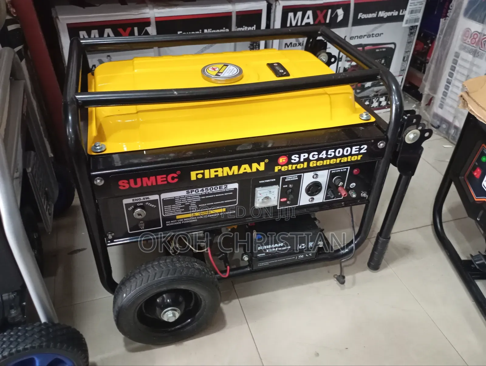 Sumce Firman Generator Spg4500