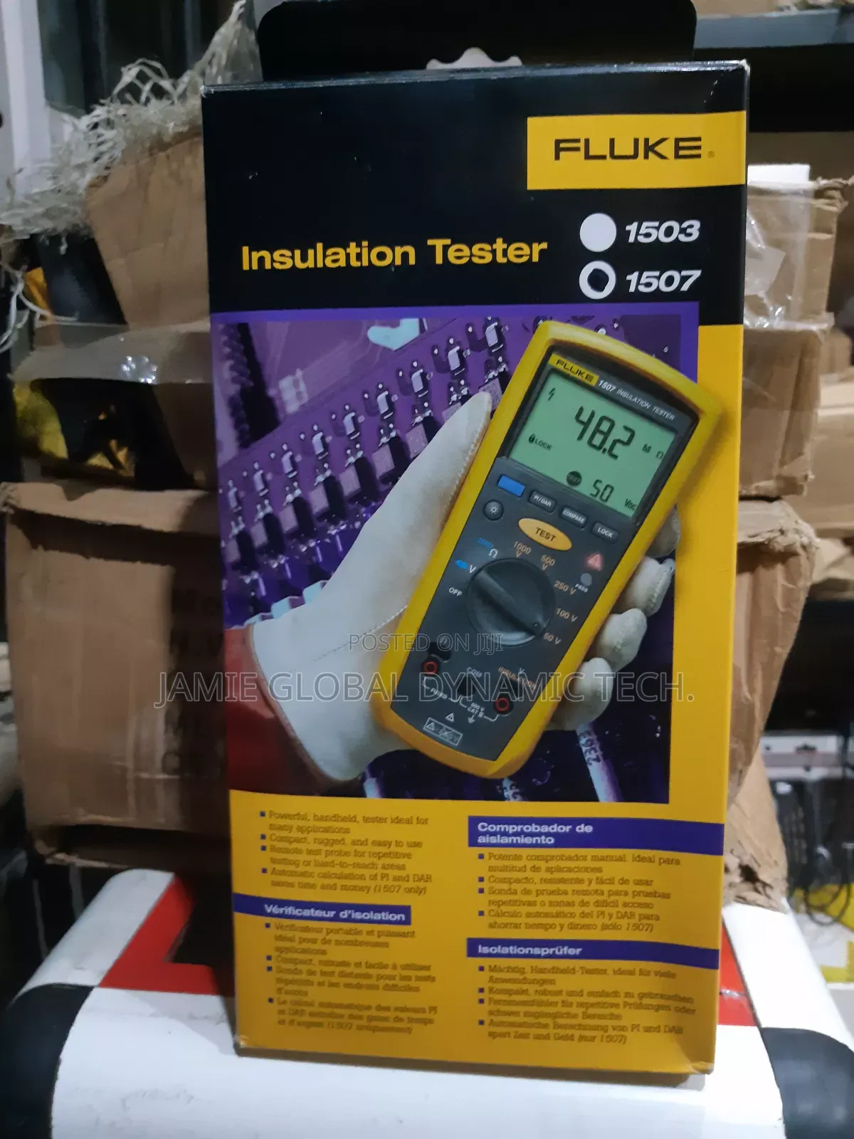 Fluke 1507 Insulation Tester