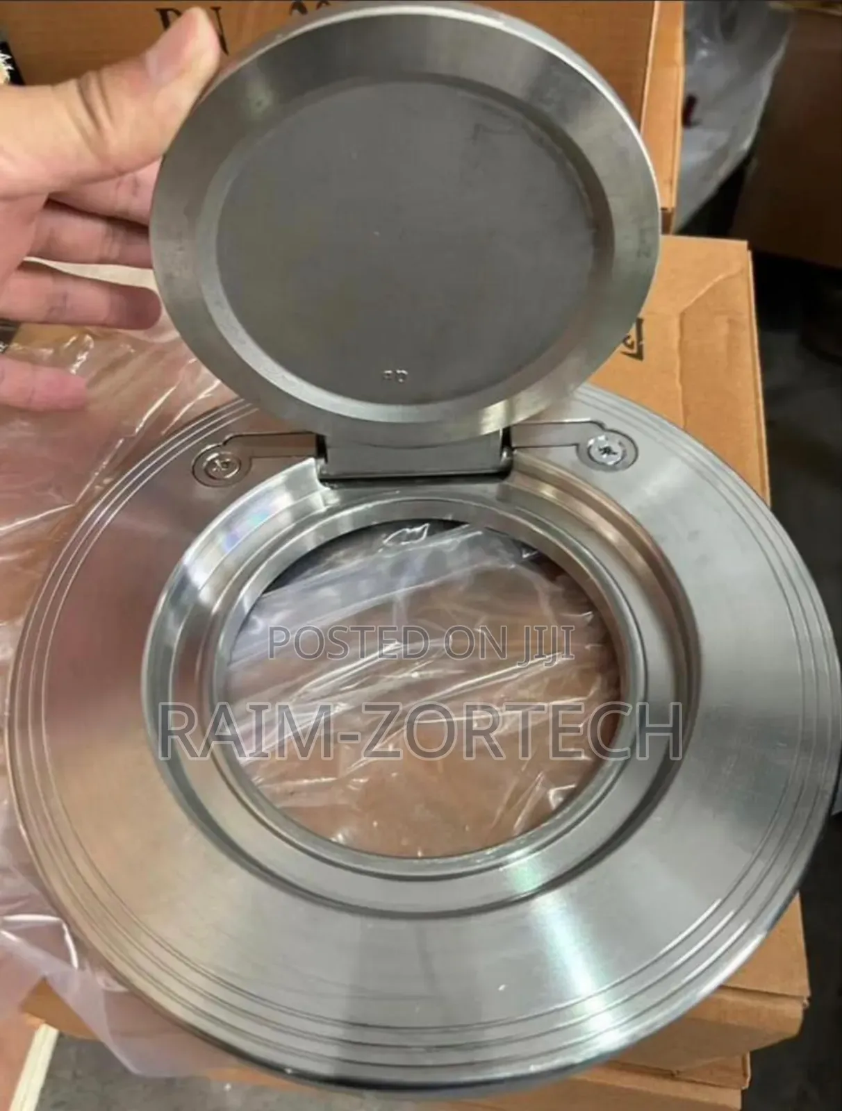 Stainless Steel Flat Non-Return Valve and Flange