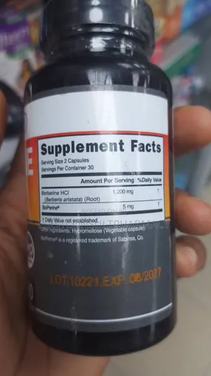 Sugarmd Berberine 1200 X 60