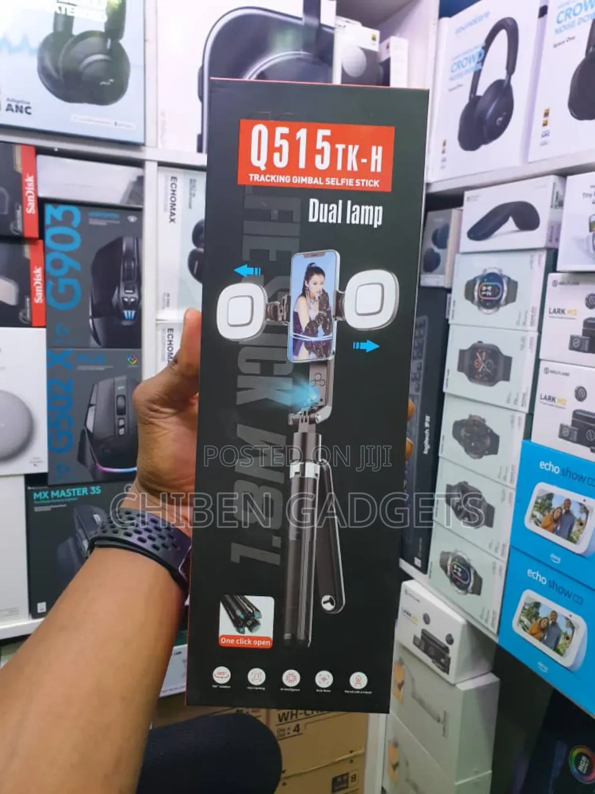 Q515tk- H Tracking Gimbal Selfie Stick