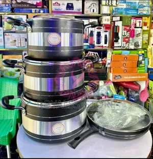 High Quality Nonstick Cookware Set (3 Pot 1 Frypan)