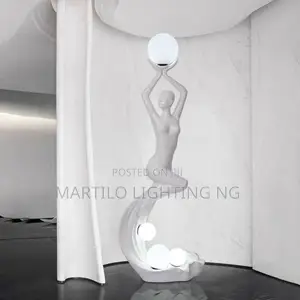 Unique Modern Humanoid Creature Light for Living Room