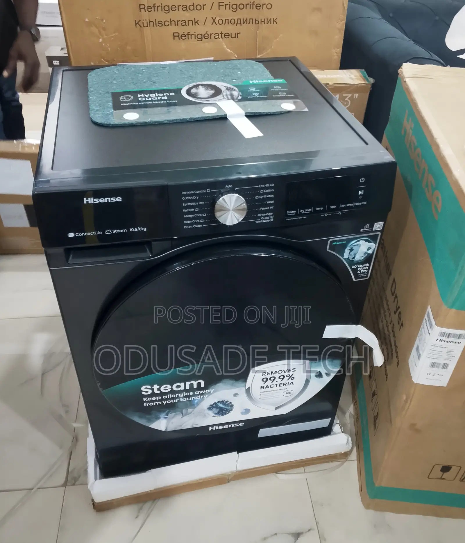 Hisense 10.5kg High Performance Washer