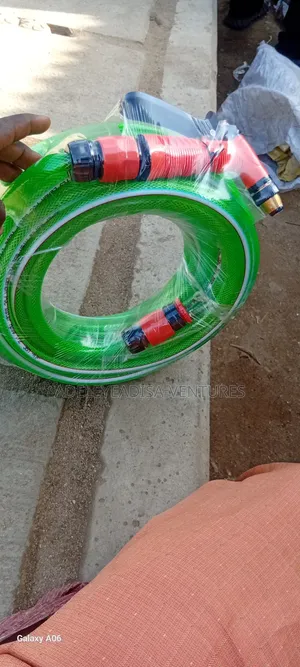 Garden Hose With Nozzle