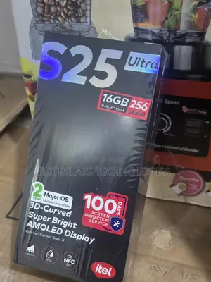 New Itel S25 Ultra 256 GB Black