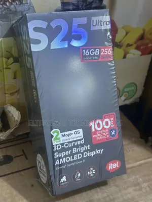 New Itel S25 Ultra 256 GB Black