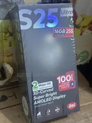 New Itel S25 Ultra 256 GB Black