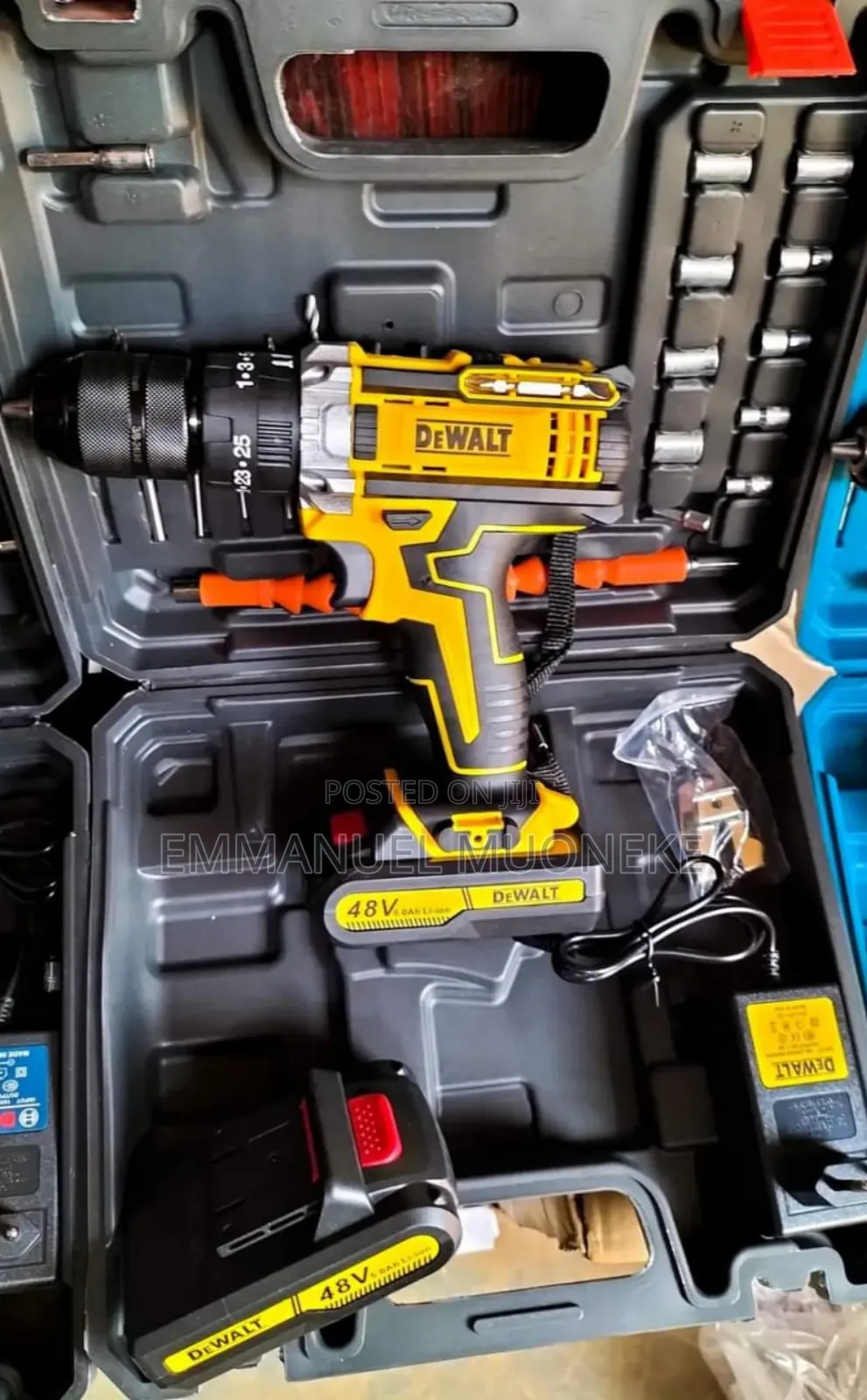 Dewalt Battery Drill Machine 48v