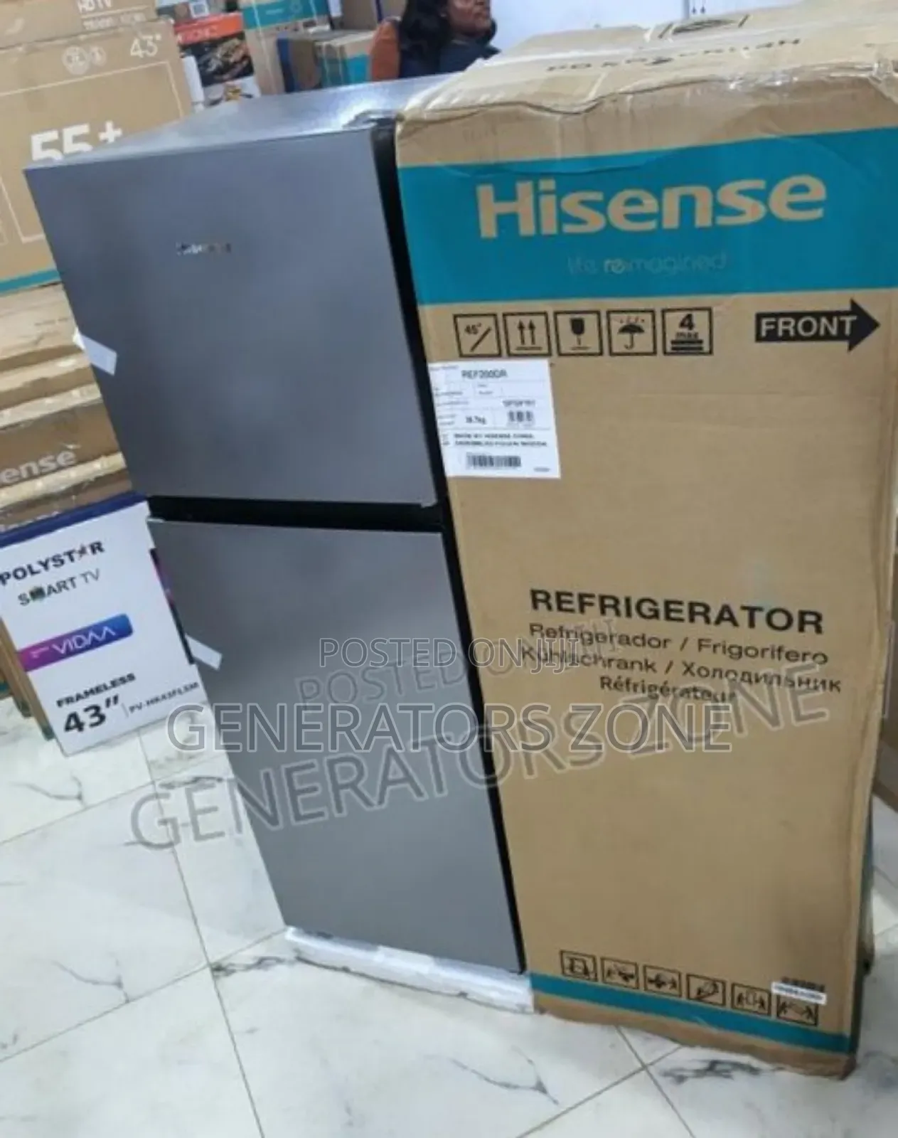 Hisense 200dr 154l Refrigerator – Fast Cooling