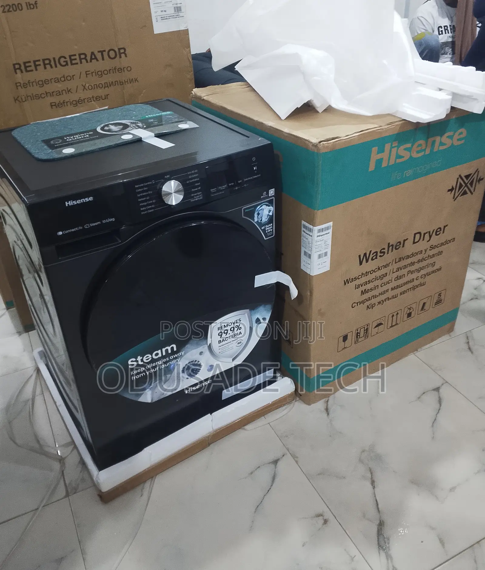 Hisense 10.5kg Durable Laundry Machine