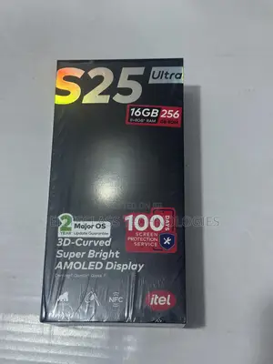 New Itel S25 Ultra 256 GB Black