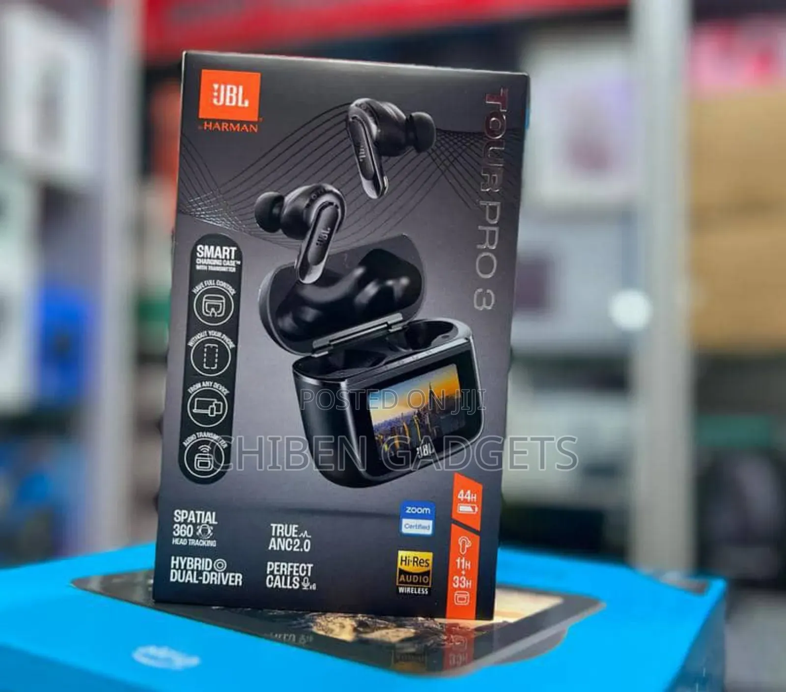JBL Tour Pro 3 - True Wireless Noise Cancelling Earbuds