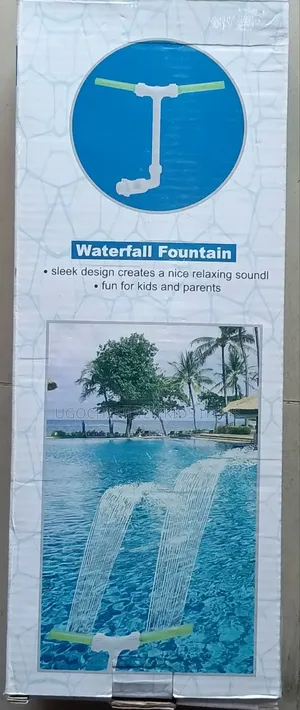 Swimming Pool Waterfall Fountain