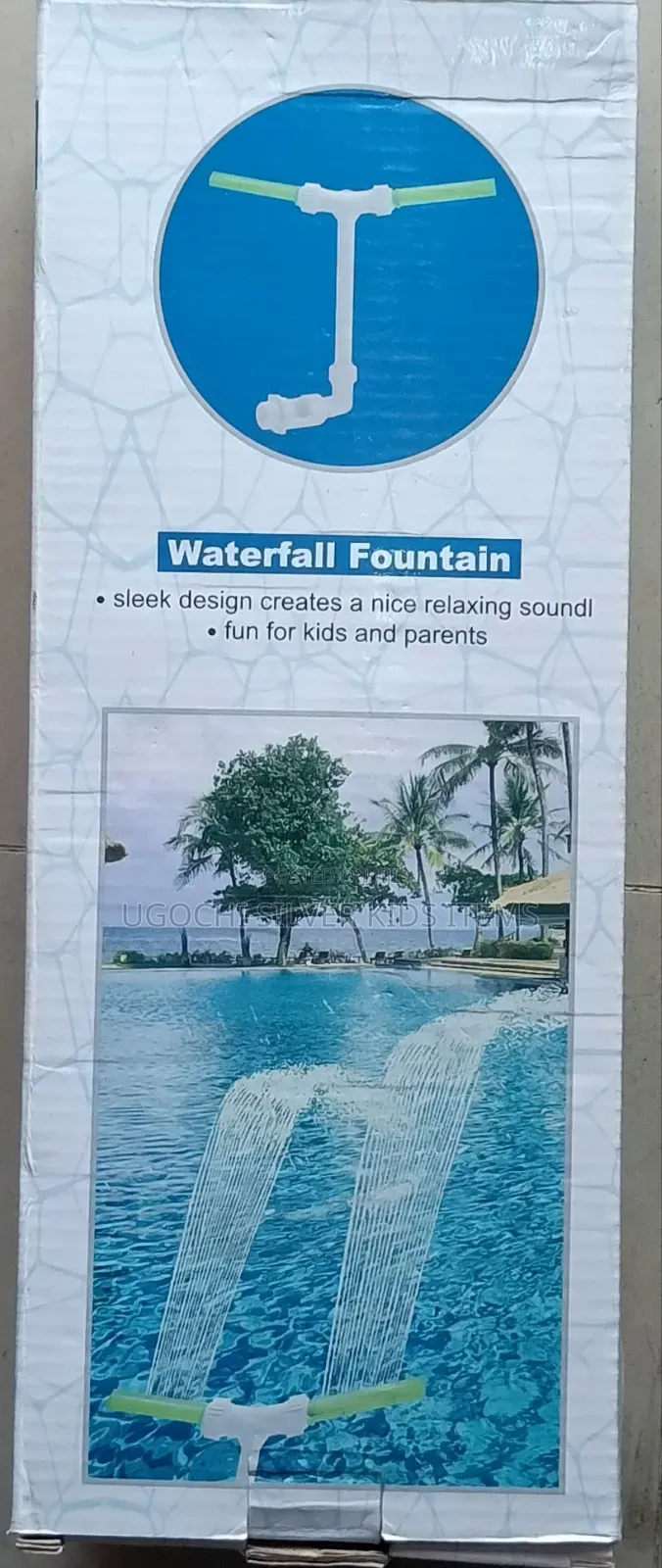 Swimming Pool Waterfall Fountain