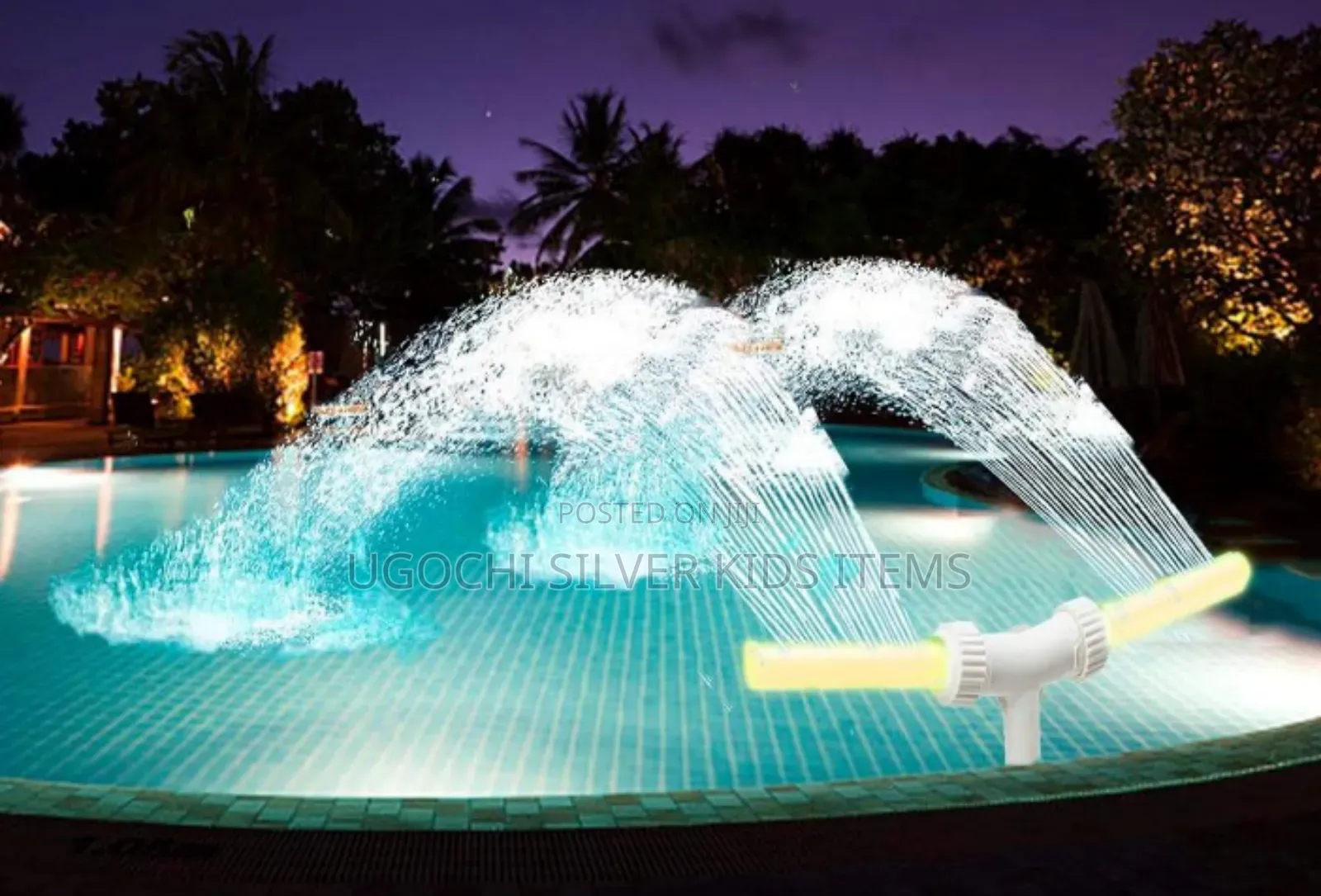 Swimming Pool Waterfall Fountain